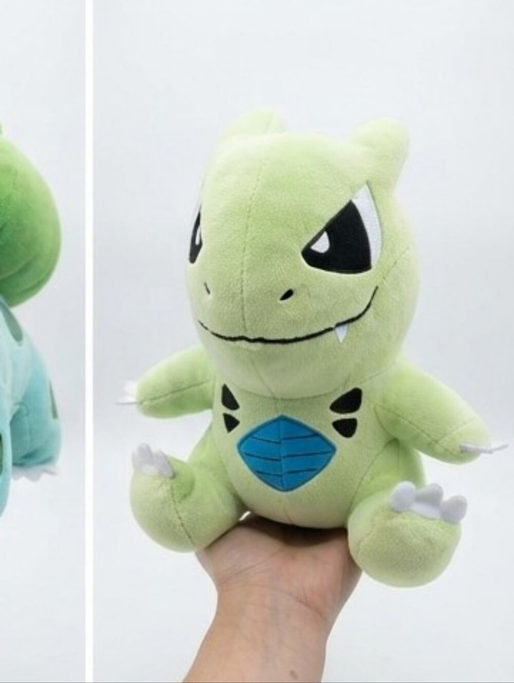 Pokémon Tyranitar Plush Stuffed Animal Toy 11 Inch Green Soft Pillow